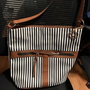 Dolce Vita striped purse